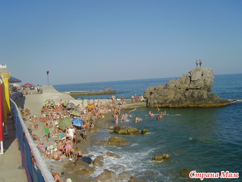 Почем халупка в Алупке (краткий обзор пляжей и развлечений - 2013)