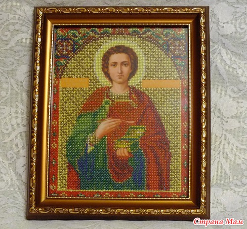 Икона великомученика и целителя Пантелеймона