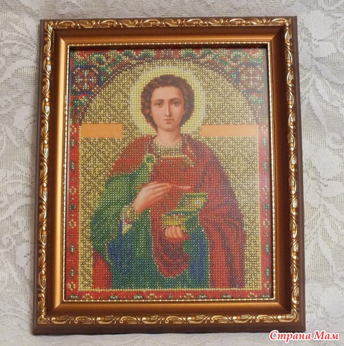 Икона великомученика и целителя Пантелеймона