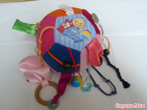 Развивающий мяч Hand-made