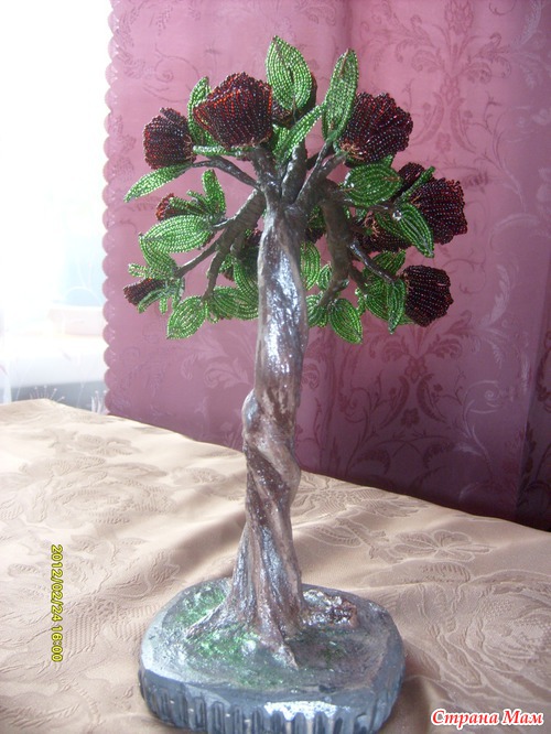 Необычные розовые деревья...