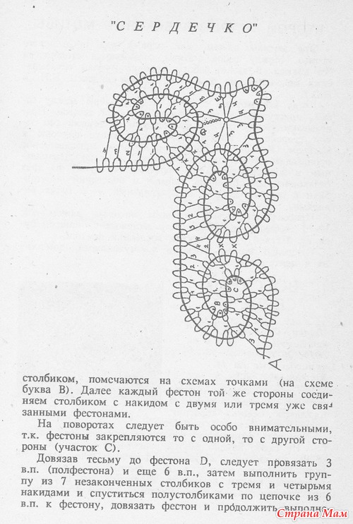 Вязанные воротнички (добавлены схемы)