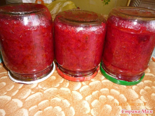 Свекольная икра