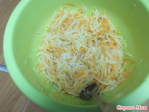 Салат Картошка по-корейски, или камди-ча, мой вариант