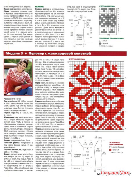 Сабрина. Норвежские узоры. №12/2011