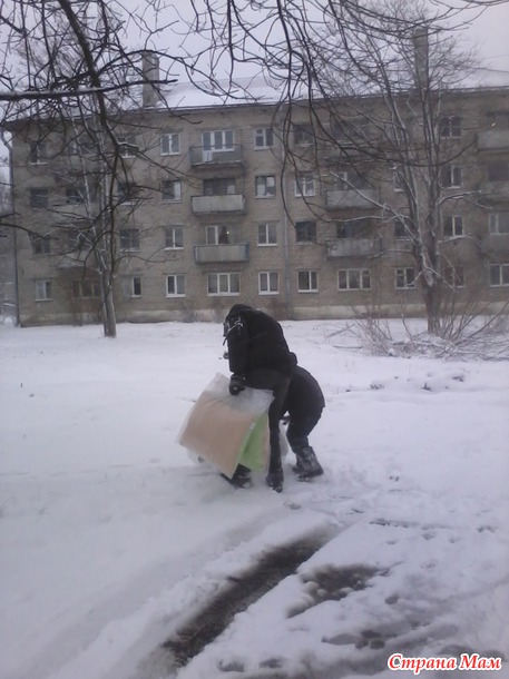 Как мы зиму встречали))