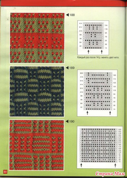 САМЫЕ КРАСИВЫЕ ОБРАЗЦЫ УЗОРОВ (БУРДА №1 2004) 210 ИДЕЙ (часть2)