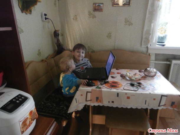 Внуки у бабушки гостили...