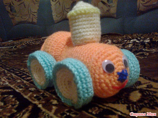 Мои первые игрушки крючком.