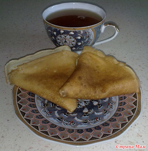 Блинчики на пиве