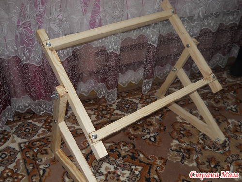 Мой станок для вышивания и вопросик.