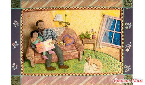 Иллюстрации из текстиля. Salley Mavor