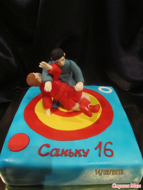 Торт для самбиста!