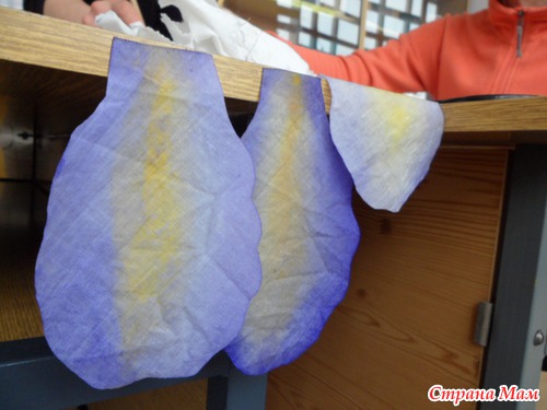 Учимся делать ирис из ткани