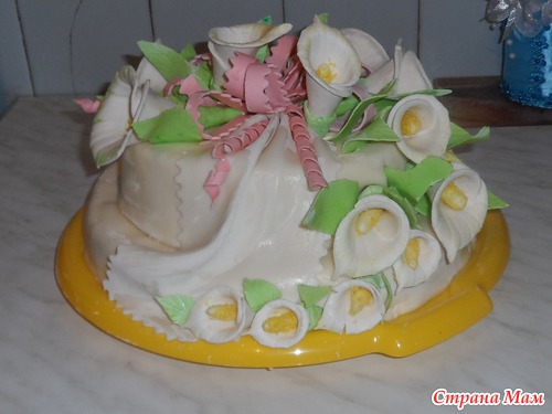 Торт с каллами