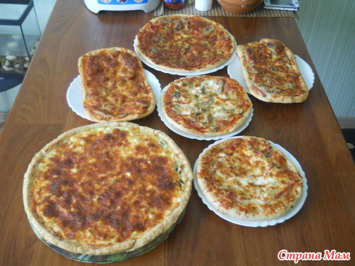 Отчет про ДР, пирог, пиццу и торт:)