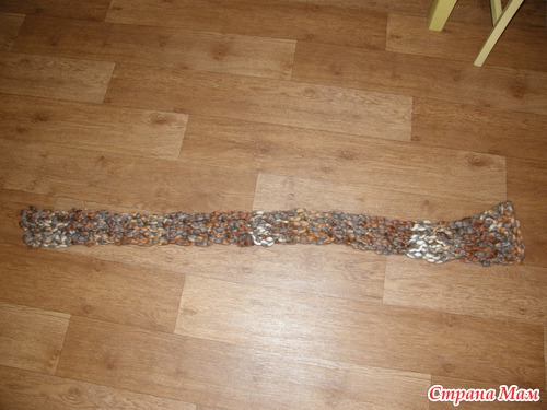 Шарф из Alize Big Bang