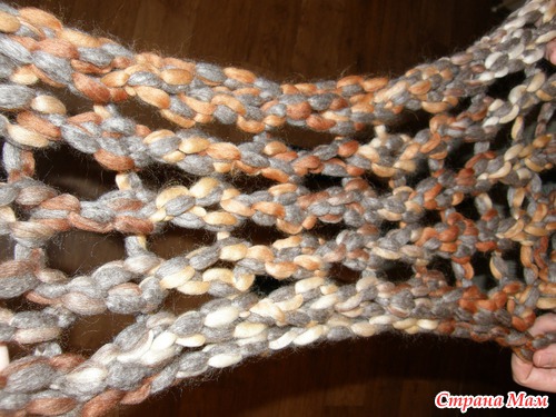 Шарф из Alize Big Bang