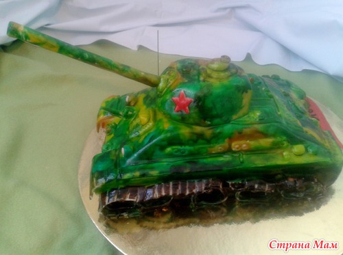 Ну и я к Вам с танчиком :)