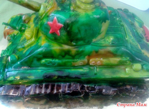 Ну и я к Вам с танчиком :)