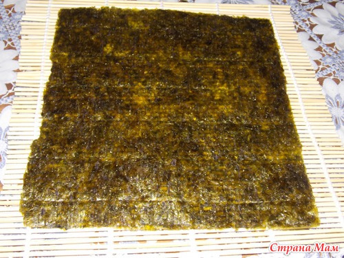 Роллы своими руками