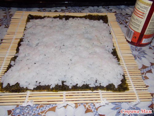 Роллы своими руками