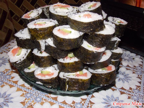 Роллы своими руками
