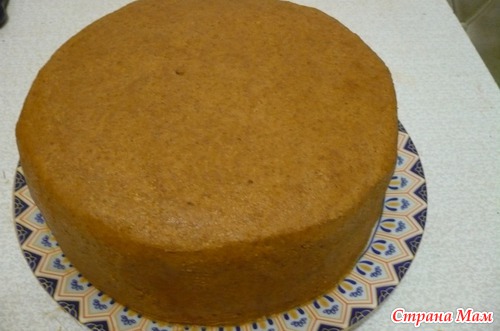 Первый опыт с мастикой.