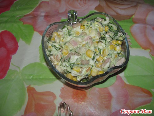Салат фасолевый "Меркурий"