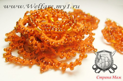 Брошь "Медовая"
