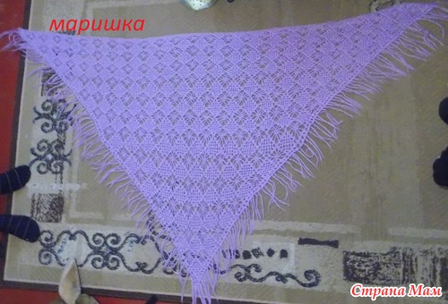 А я решила дочкой хвастануть, она у меня тоже вяжет)))
