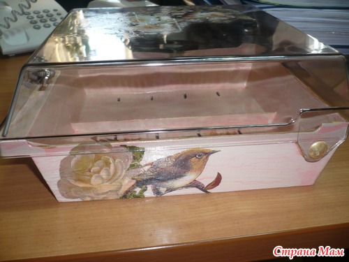 Шкатулочка с птицами