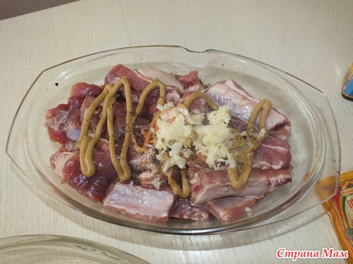 Вкусные свинные ребрышки