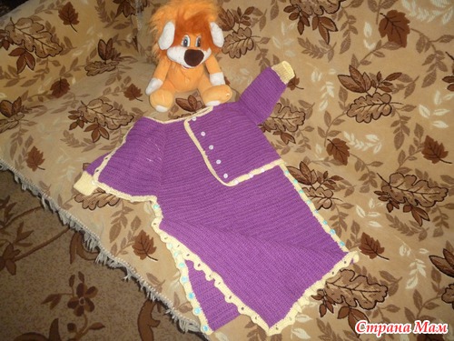 Спальный мешок крючком