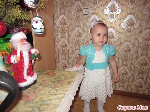 Вот и наше платье с розой