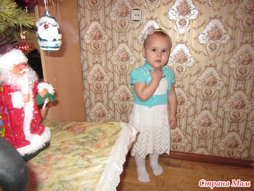 Вот и наше платье с розой