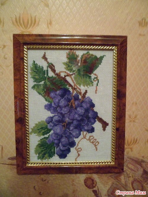 Нашлась рамка для винограда!!)))