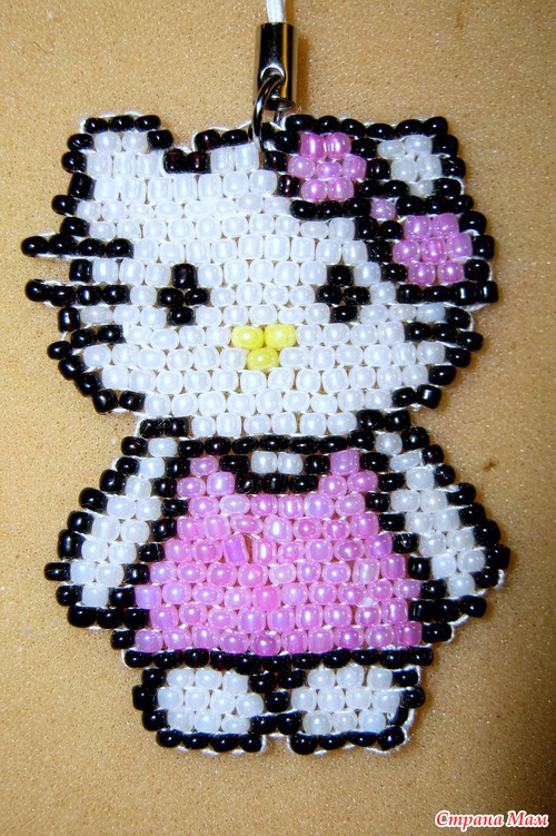 Брелок Hello Kitty розовый