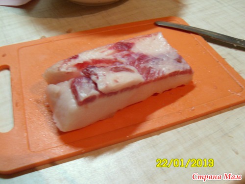 Мраморный куриный рулет