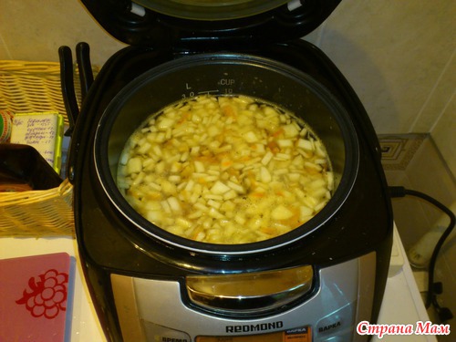 Продолжаем худеть вкусно! Овощной суп с фрикадельками. Рэдмонд М 4502
