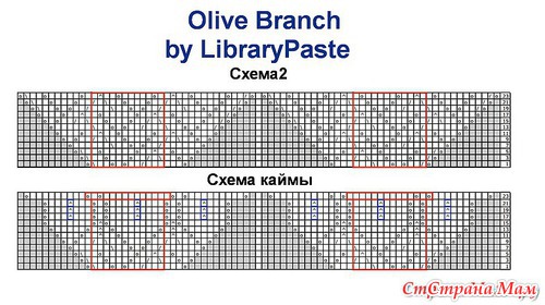Шаль "Olive Branch"