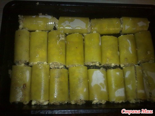 Мои каннелони с фаршем