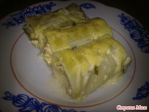 Мои каннелони с фаршем