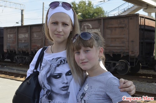 Проводила дочу в лагерь...