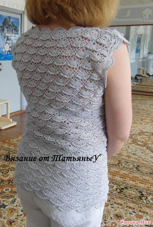 Майка ажурная