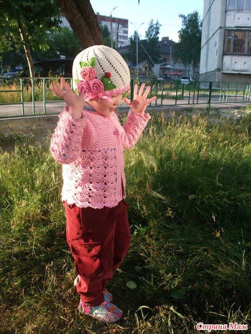 *Летний жакет для моей красавицы.