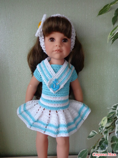 Коллекция "Голубая лагуна" - Гардероб для куклы - Страна Мам