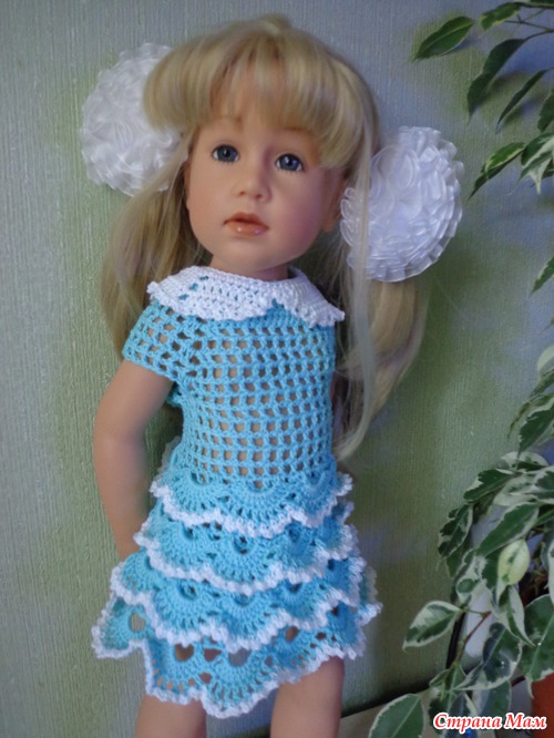 Коллекция "Голубая лагуна" - Гардероб для куклы - Страна Мам