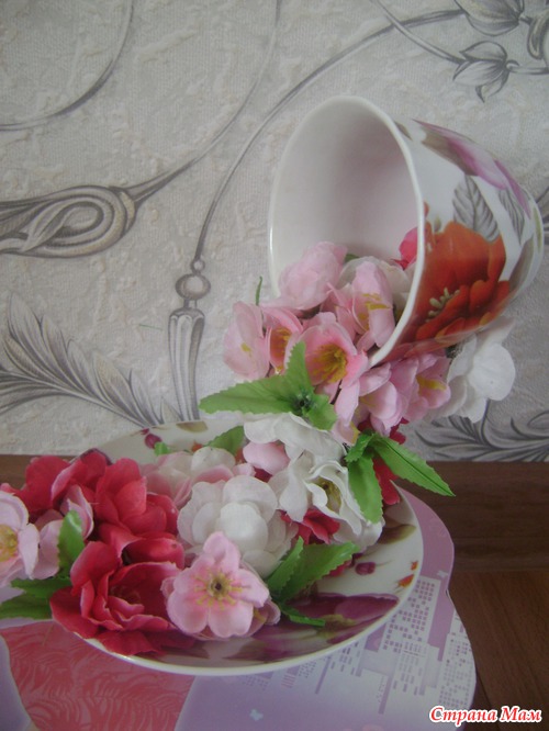 Мои цветочные чашки