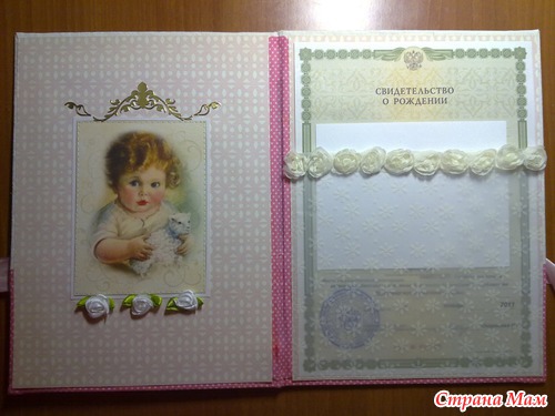Папки для свидетельств
